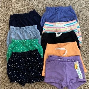 Baby Girls Shorts Bundle 6-12 months